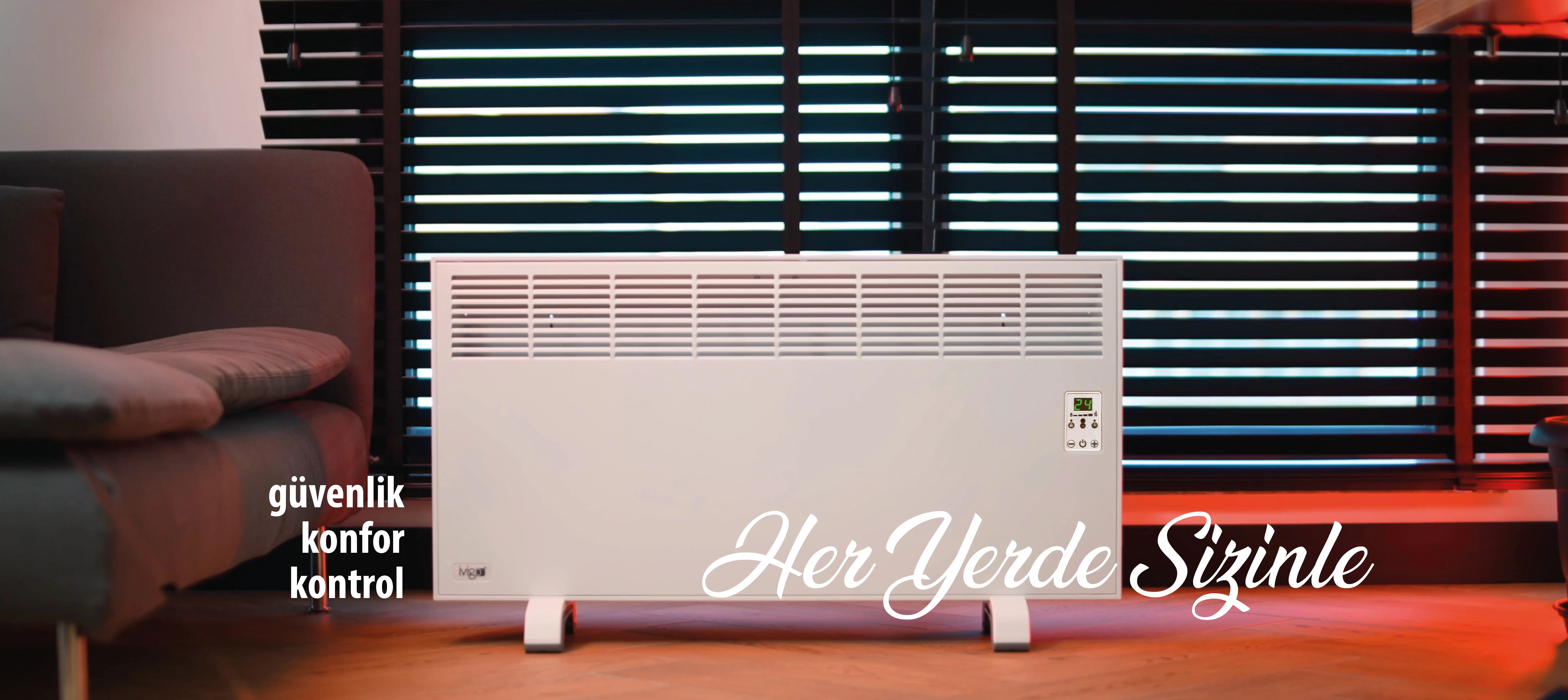 Dijital Konvektör Isıtıcı