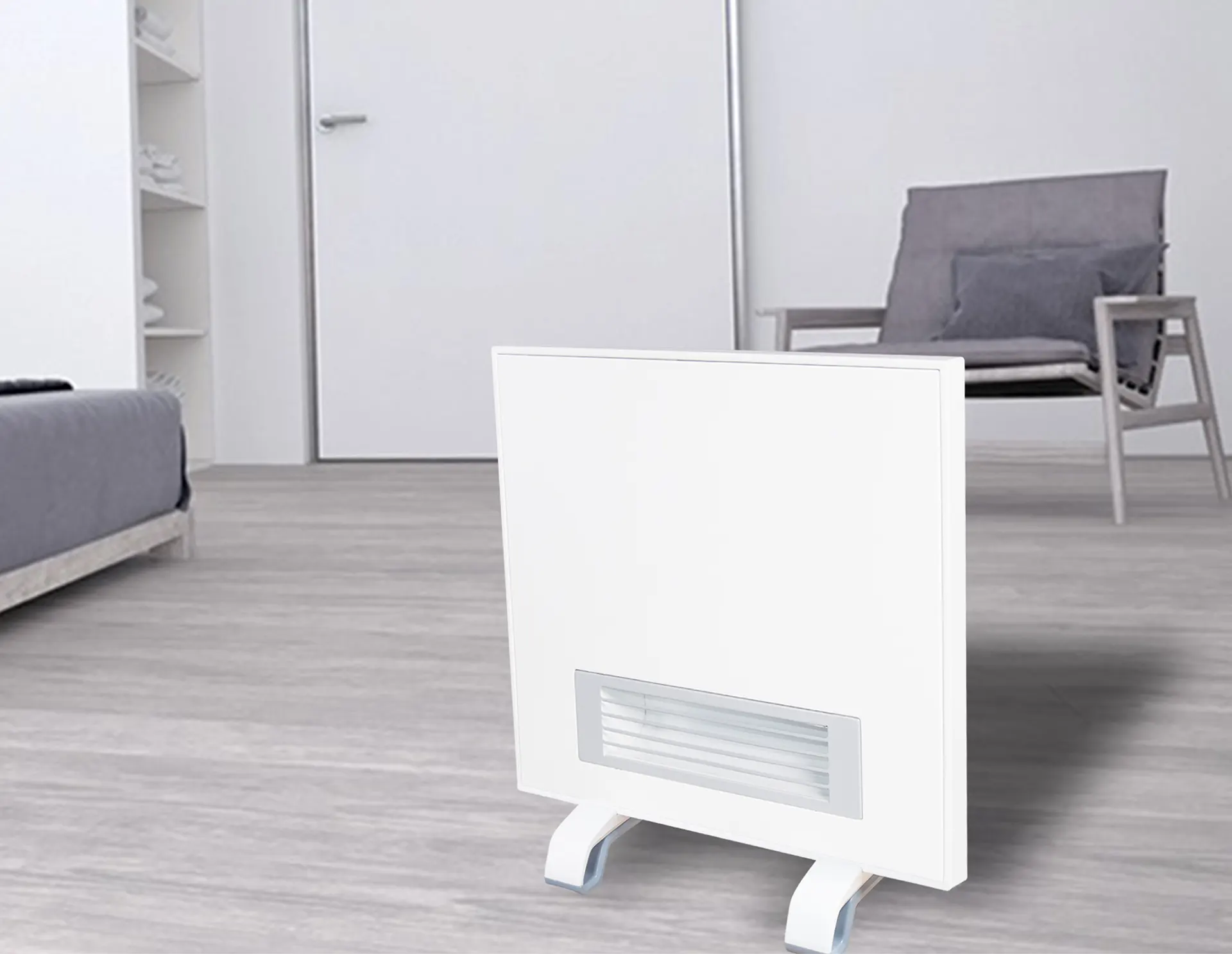 İVİGO EFP 2500 Watt Manuel Fanlı Isıtıcı Beyaz