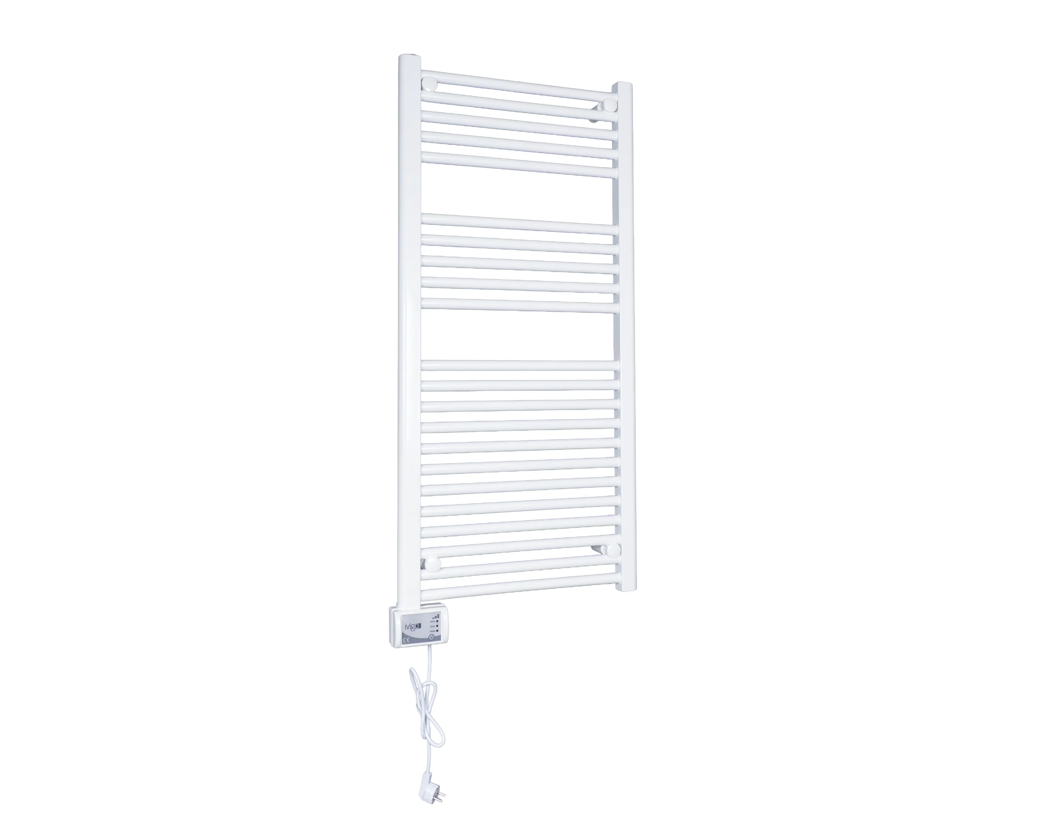 İVİGO DHR 450 Watt D Tipi Dijital Havlu Isıtıcı Beyaz