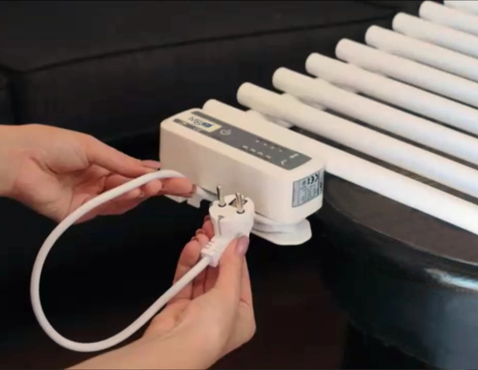 İVİGO EHR 450 Watt Profesyonel Havlu Isıtıcı Beyaz