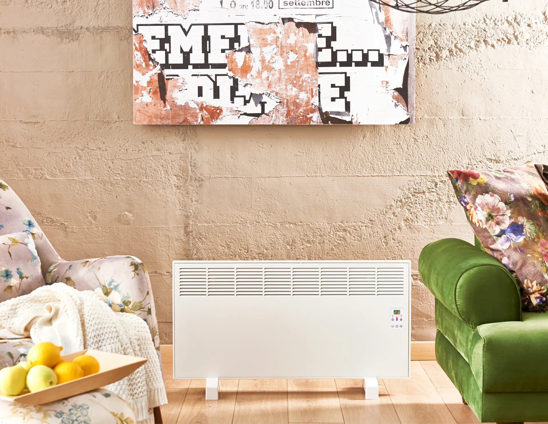 İVİGO EPK 2500 Watt Dijital Konvektör Isıtıcı Beyaz