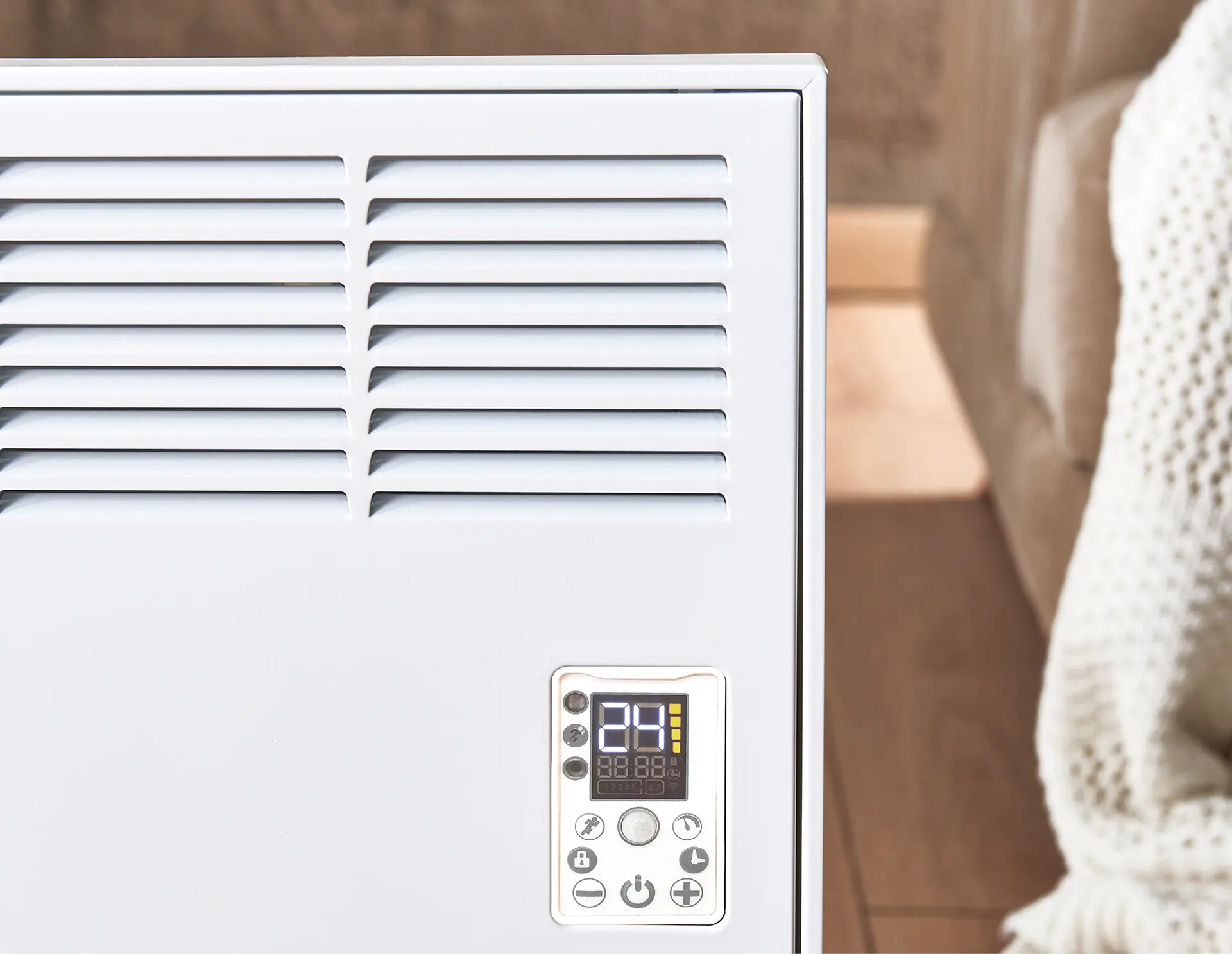 İVİGO EPK 750 Watt Hareket Sensörlü Konvektör Isıtıcı Beyaz