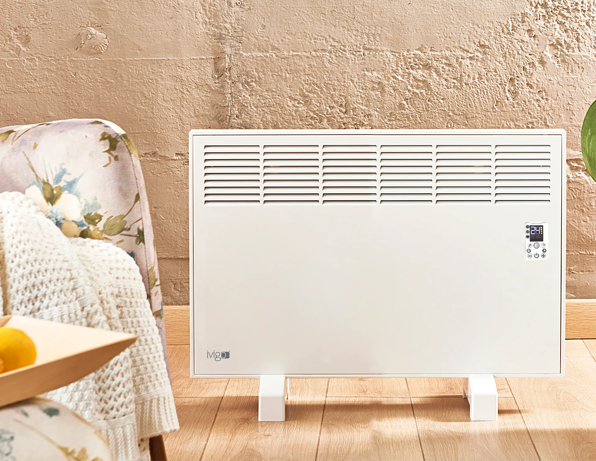 İVİGO EPK 1500 Watt Hareket Sensörlü Konvektör Isıtıcı Beyaz