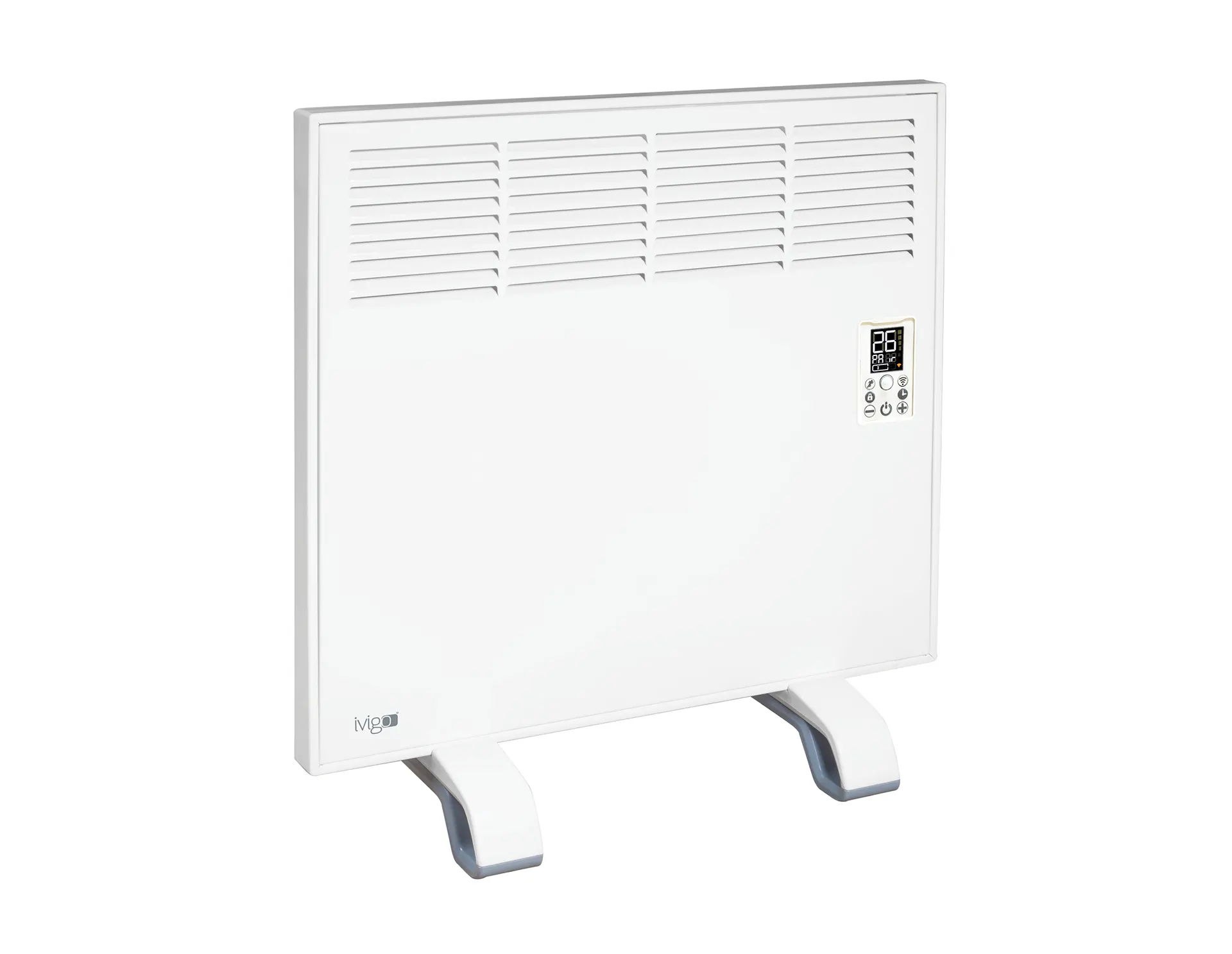 İVİGO EPK 500 Watt Profesyonel Wi-Fi Konvektör Isıtıcı Beyaz Ayaklı