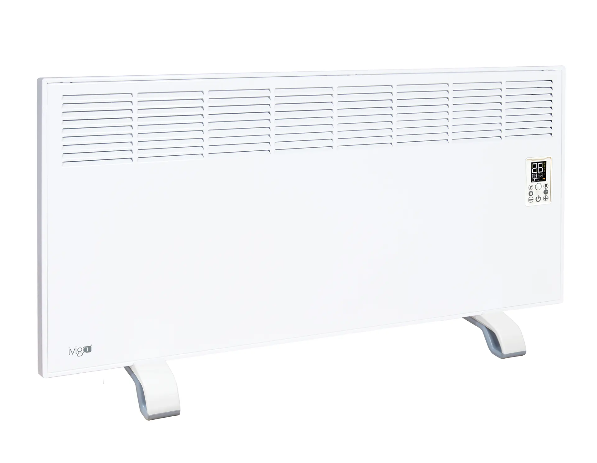 İVİGO EPK 2000 Watt Profesyonel Wi-Fi Konvektör Isıtıcı Beyaz Ayaklı