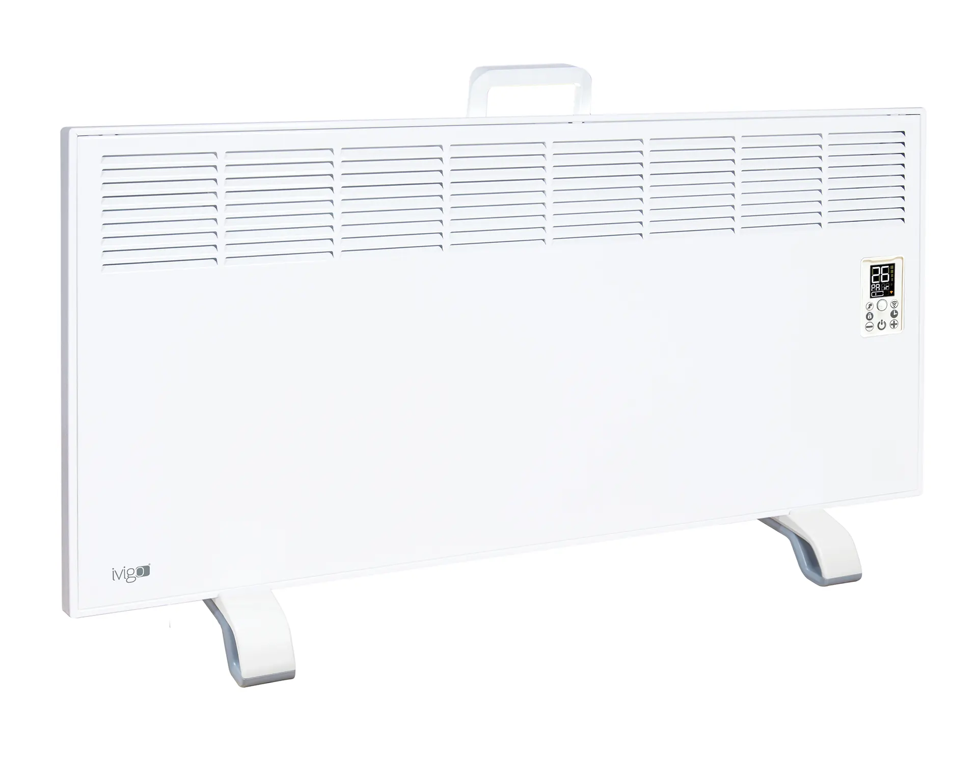 İVİGO EPK 2000 Watt Profesyonel Wi-Fi Konvektör Isıtıcı Beyaz Ayaklı